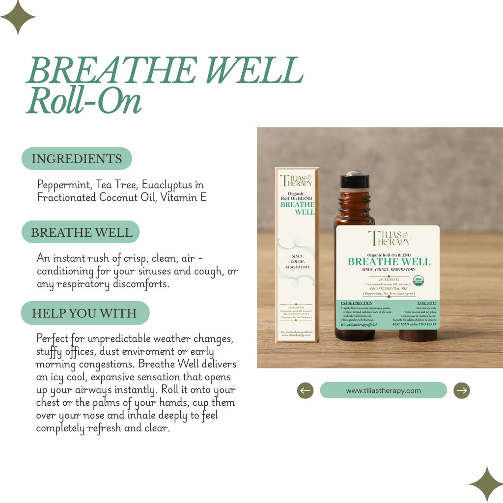 Breathe Well Clear Sinus & Respiratory Essential Oil Roll-On