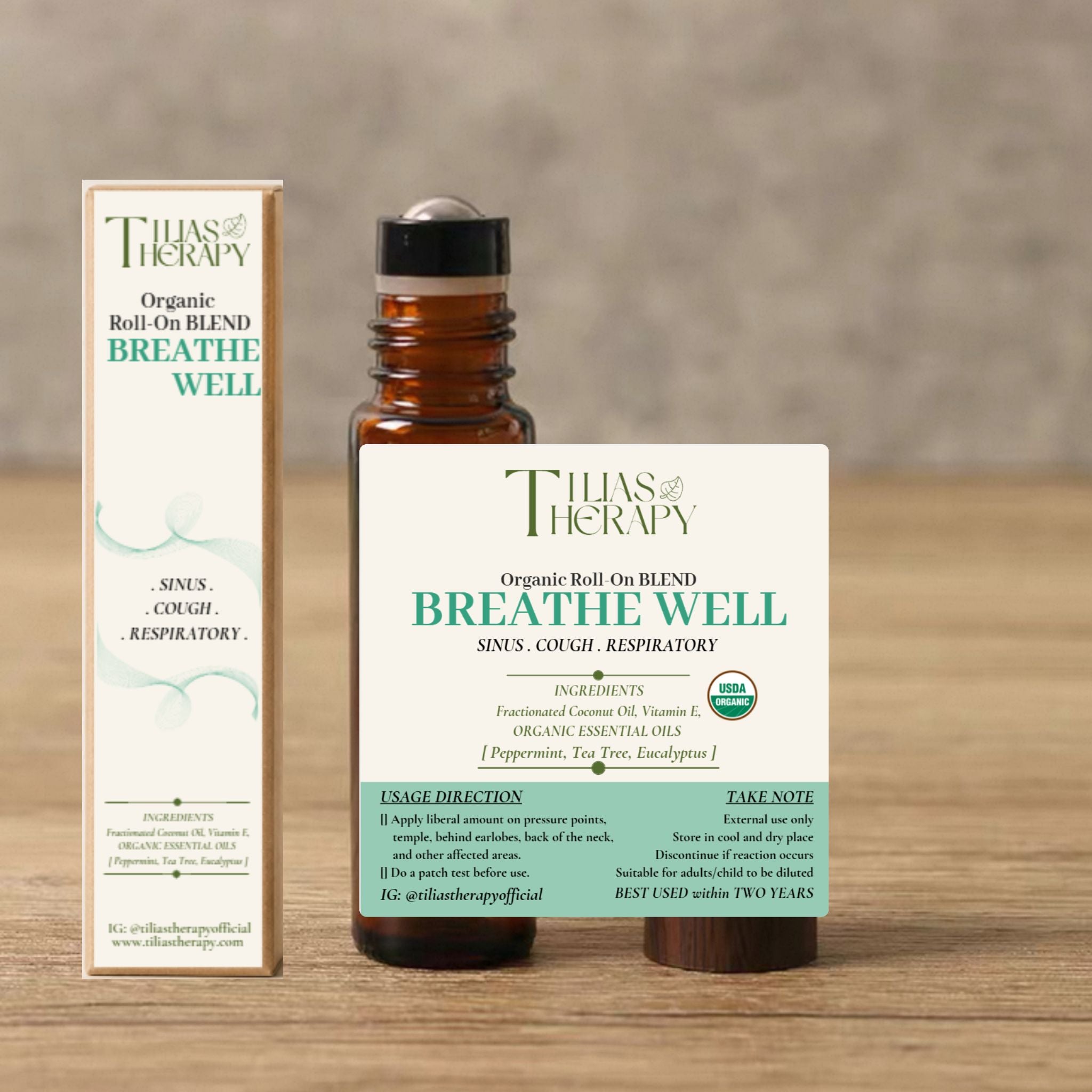 Breathe Well Clear Sinus & Respiratory Essential Oil Roll-On