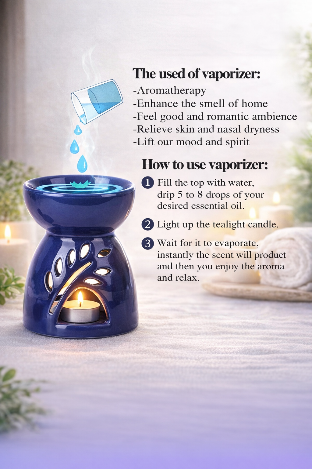 Ceramic Aroma Burner